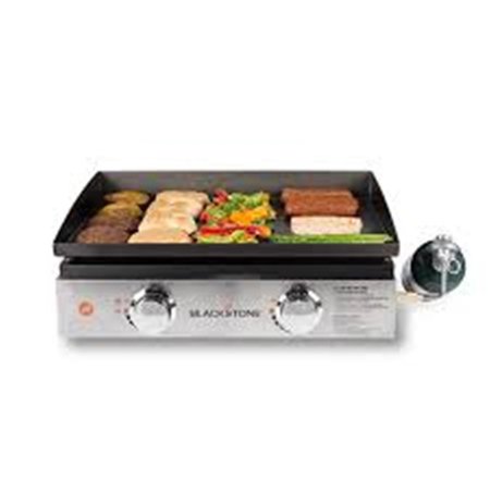 BLACKSTONE 22 in. Tabletop Griddle with Stainless Steel Front Plate BL376767